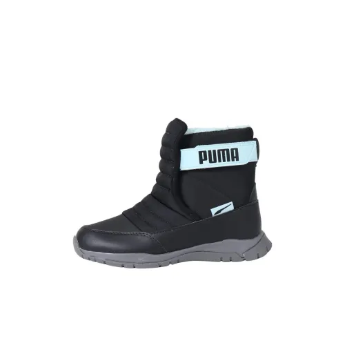 Детские ботинки Pre School PUMA Nieve Low Cut Черные Синие