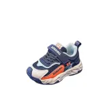 Темно-синий / фейерверк апельсин 13526