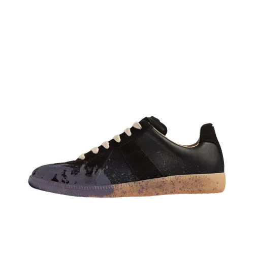 Maison Margiela Replica Скейтборд Кроссовки Низкие Черные Мужские