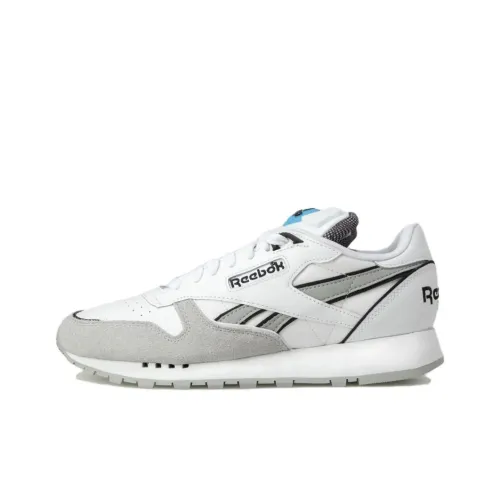 Reebok Classic Leather Low Топ Повседневные Беговые Кроссовки Унисекс Белые