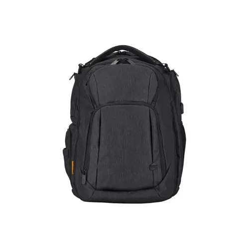 CAT Backpack Polyester Black Gray Men's
