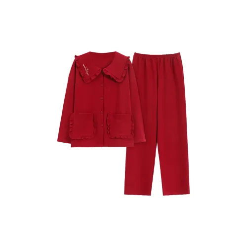 The Story Of The Flower Season Пижамный комплект женский красный