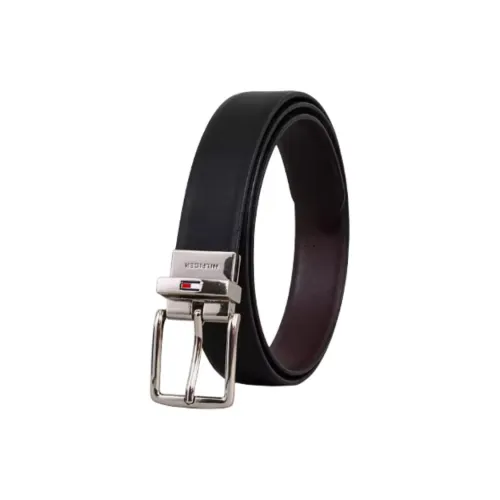 Tommy Hilfiger Alloy Leather Belts Men's