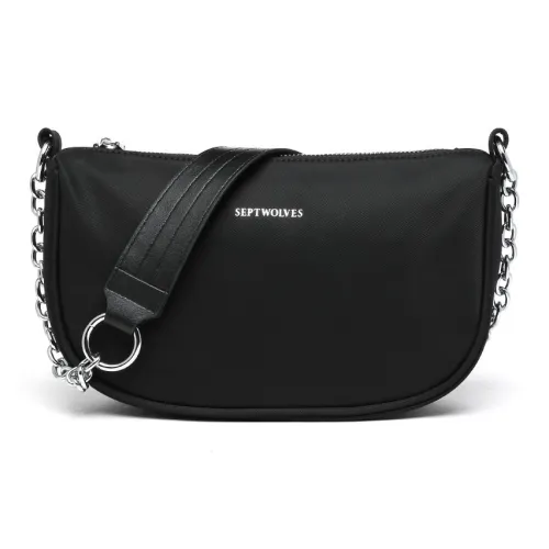 SEPTWOLVES Сумка через плечо Стандартная Женская Черная