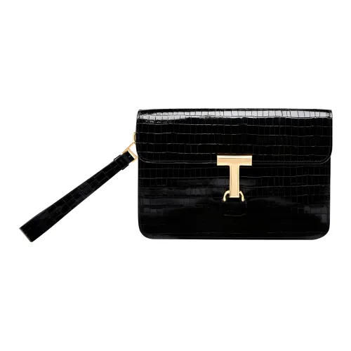 TOM FORD Кожа Клатч Мужской Черный