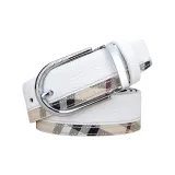 Белый серебристый тон, ремешок