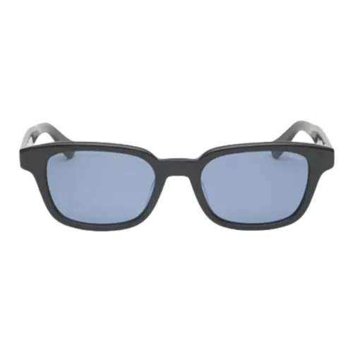 Stussy В зависимости от официального сайта Квадратные солнцезащитные очки Унисекс Черный