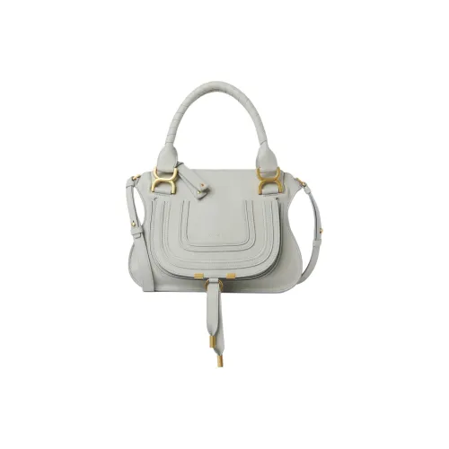 Chloe Marcie с рельефной телячьей кожей сумка через плечо маленькая сумка женский пыльно-синий