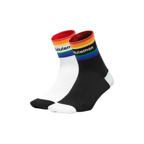 lululemon Tale To Tell Низкие носки Женские 2 упаковки Черный Белый