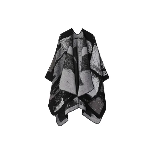 Montagut Artificial Cashmere Shawls Women's Multicolor