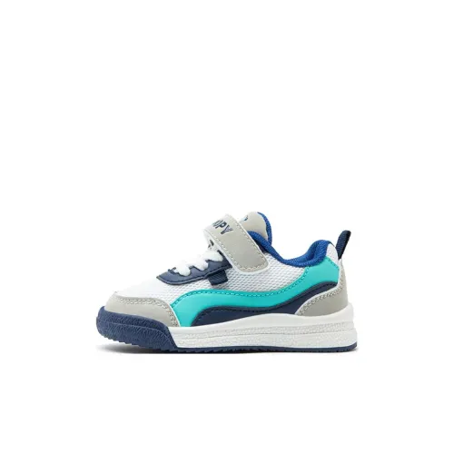 Предшкола SNOOPY Балансированный Легкий Низкий Топ Детская Беговая Обувь Бежево-Синий