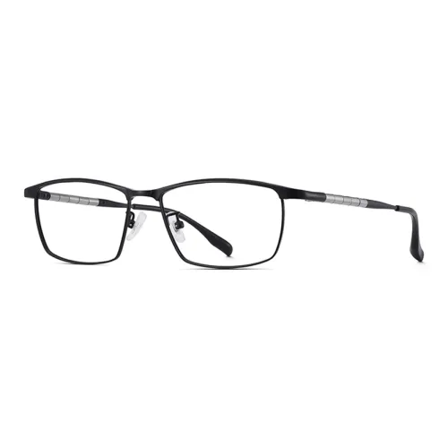 Wood Premium Чистый титан Квадратные оправы для очков Унисекс