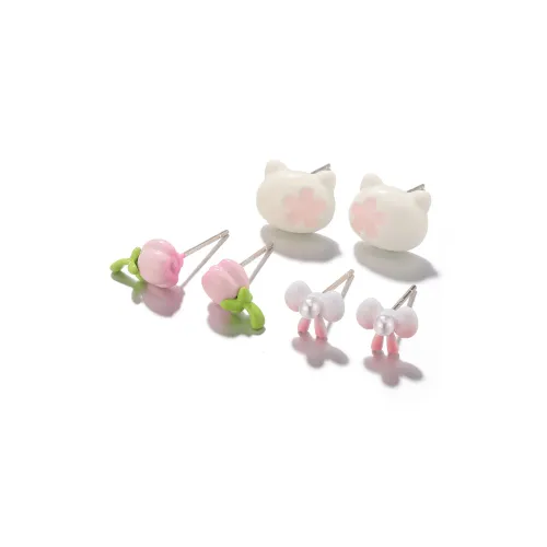 Clect Сплав Серьги-гвоздики Женские