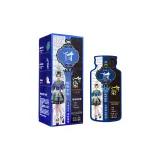 Натуральный черный, одна коробка (25 мл * 10/коробка) + 5 пакетов маски для волос (10 мл/пакет)