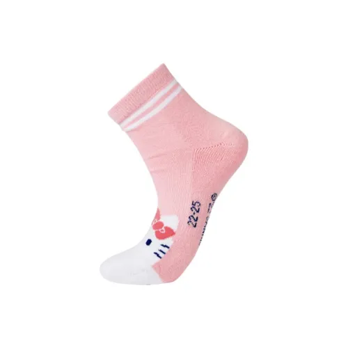 VICTOR x KAIDIMAO LIANMINGKUAN Хелло Китти Носки Crew Женские 1 упаковка Розовый
