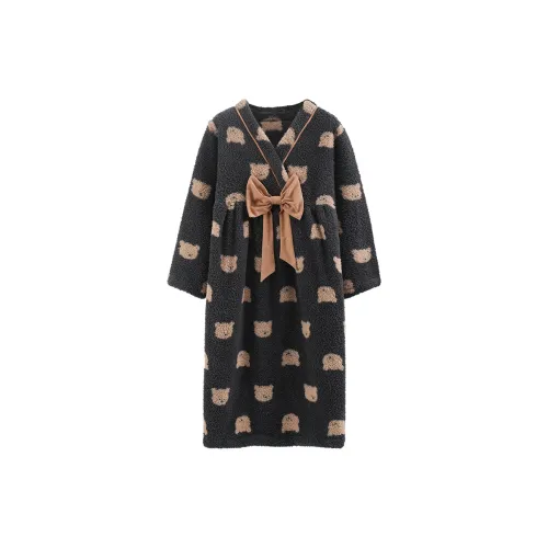 The Story Of The Flower Season Ночная сорочка Женские Кофе