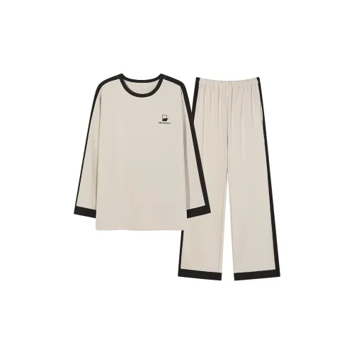 Follow The United States Пижамный комплект Мужской Экрю