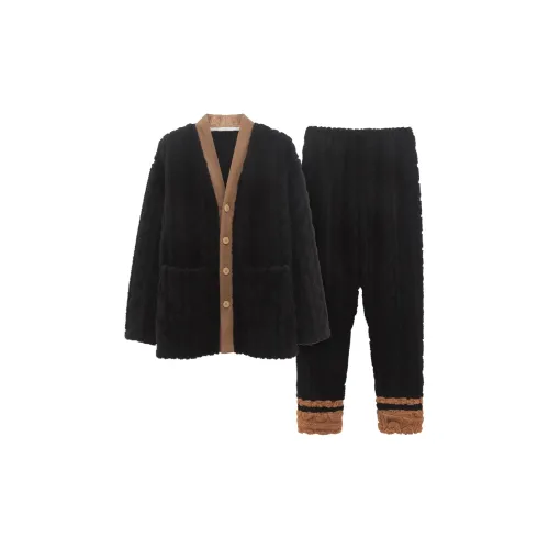 The Story Of The Flower Season Пижамный комплект Мужской Черный