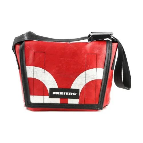 FREITAG Полиэстер Курьерская сумка Сумка через плечо Сумка на плечо Унисекс Красный