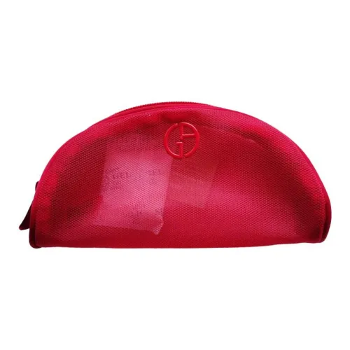 GIORGIO ARMANI Красный Тюль Косметички Портативный