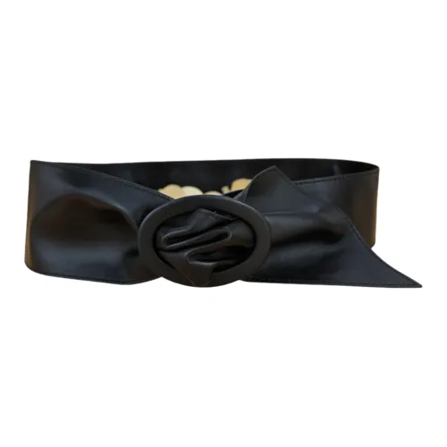 DIQIE Корсетный пояс натуральная кожа черный украшение с деловым костюмом платье кардиган широкий ремень мягкий овчина