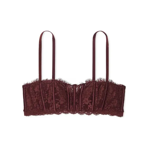 Victoria's Secret Fantasy Collection Бургундский Коричневый/Бургундский Коричневый Женские Бюстгальтеры