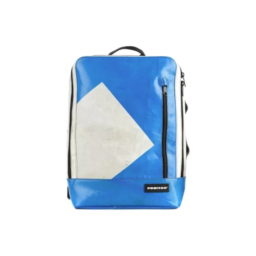 FREITAG Полиэстер Рюкзак Стандартный Унисекс Синий и Белый