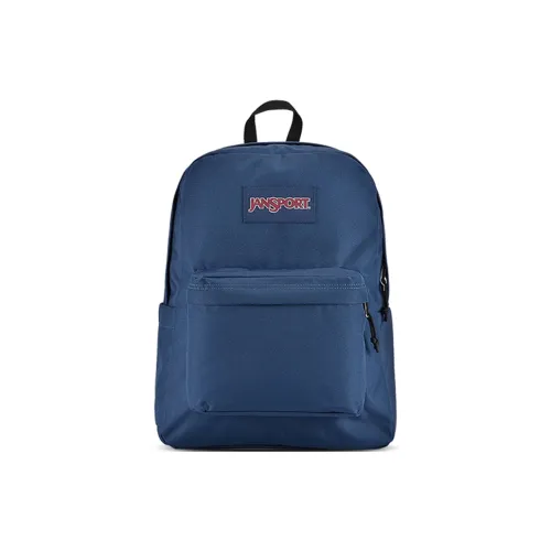 JanSport Полиэстер Рюкзак Средний Унисекс Морской Синий