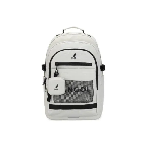 KANGOL Нейлон Рюкзак Унисекс Белый
