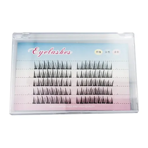 JIANYINGSHU Свет Европейский Модный Накладные ресницы Сегментированные Демон 90 Штук Коробка