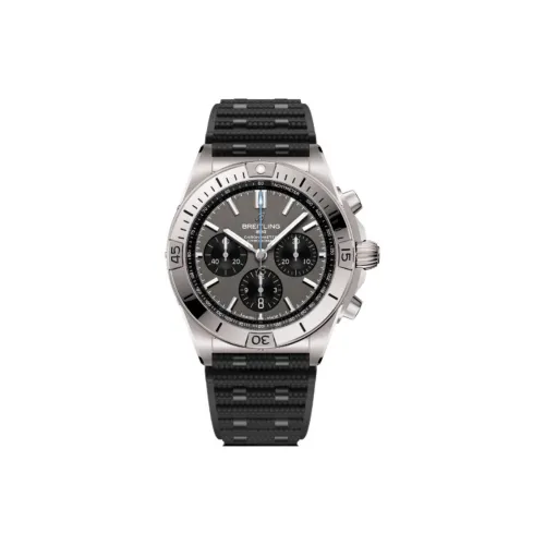 BREITLING Автоматический Механический Часы Мужские 42 мм Серый