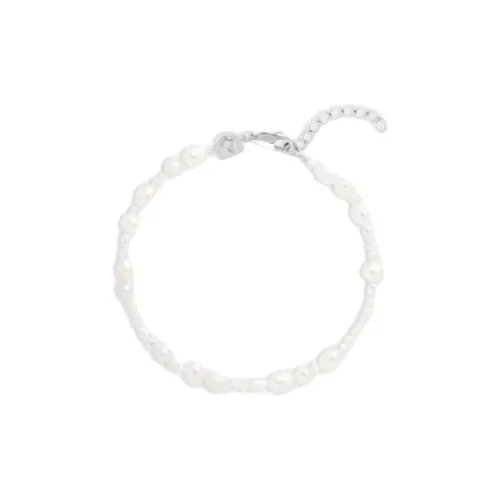 Astrid Miyu Серебряный Пресноводный жемчуг Браслеты Женские Серебряный