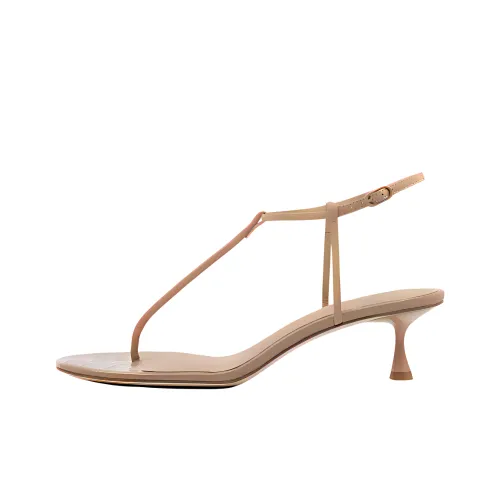 STUDIO AMELIA Lasso one Ремень Сандалии 5cm Женские Бежевый