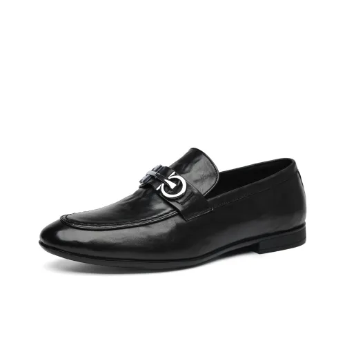 MOXU Мужская повседневная обувь низкий топ черный мужской