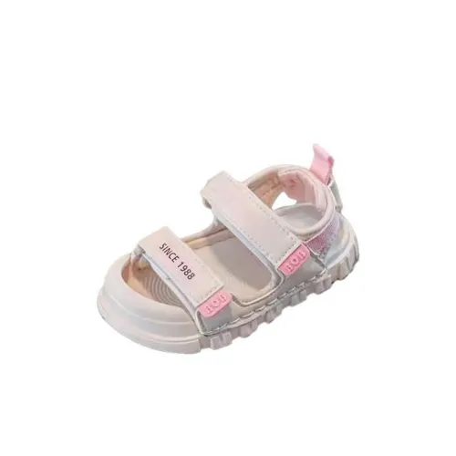 BOBDOG Slip-resistant Abrasion-resistant Children's Sandals Fruit Pink Baby