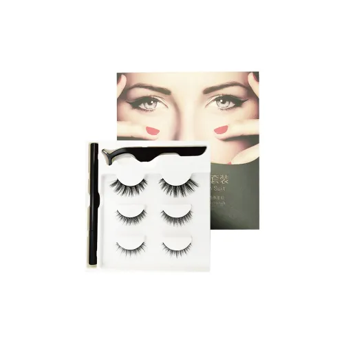 JIANYINGSHU Накладные ресницы Thickening Стиль 3 пары