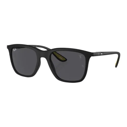RayBan Nylon Square Солнцезащитные очки Унисекс Черный