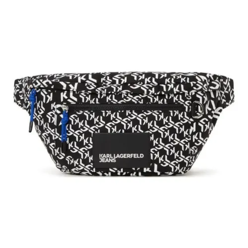 Karl Lagerfeld Полиамид Бананка Унисекс Черный Белый