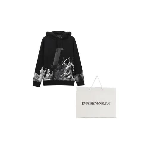 EMPORIO ARMANI Толстовка Мужская Черная