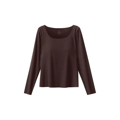 Ubras MUSCLE bottomed Clothing series Женские термофутболки