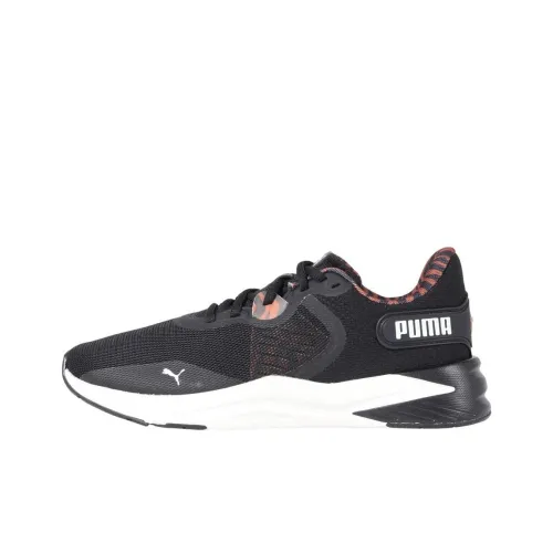 PUMA Disperse XT 3 Slip-Resistant Abrasion-Resistant Low-Top Беговые кроссовки Женские Черные