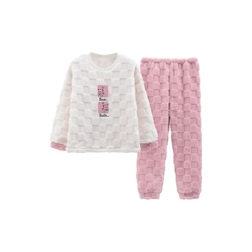 The Story Of The Flower Season Пижама Набор Женские Белые