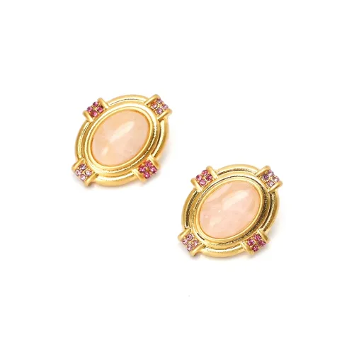 HYMAN KEVIN Copper Alloy Stud Earrings Women's