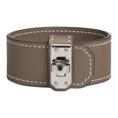 HERMES Телячья кожа Браслеты Женские Тауповый