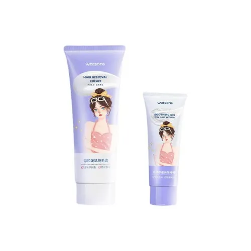 Watsons Мягкая кожа Освежающий набор для удаления волос Soothing Skin 100г+50г