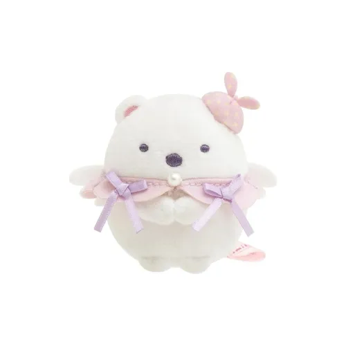 SAN X Июль Ангел Tempura Креветки Креветочные оладьи Креветочные полоски Песчаный мешок Куклы Плюшевый Подвеска 6 см Высокий