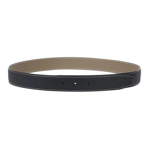 HERMES Ремень из кожи мужской многоцветный 3,2 см