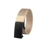 Чёрная пряжка + Хаки ремень