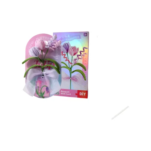 Hidicci Подсолнух Твист Stick Букет Ручной работы DIY Материал Упаковка Развивающие игрушки