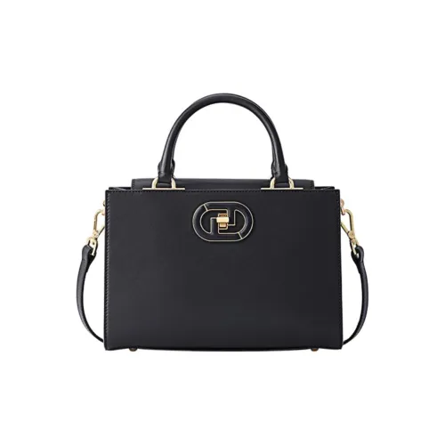 FION Коровья кожа Тоут Сумка Сумка для покупок Сумка Большая Женская Черная CAMEL Красная